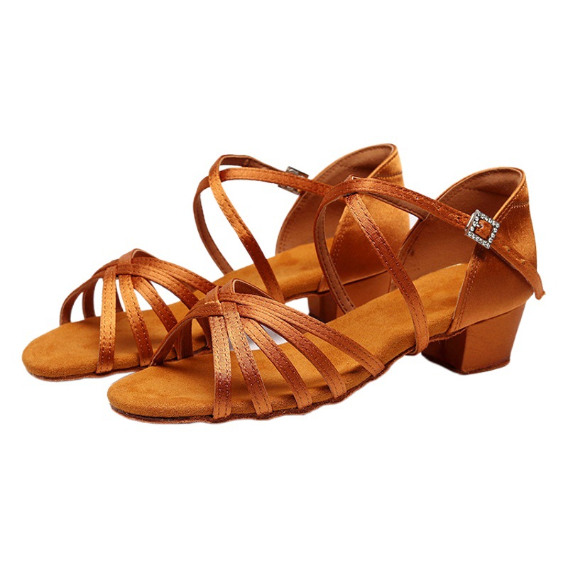 Latin Dance Shoes Children's Dance Shoes Soft-soled Square Dance Shoes Adult Latin Dance Shoes Women's Cross-border Dance Shoes Latin Shoes