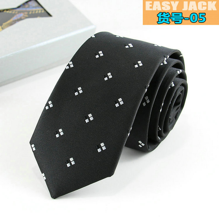 Picture of Men's tie Korean narrow fashion Wedding groom best man casual tie 6cm business professional collar fittest wholesale