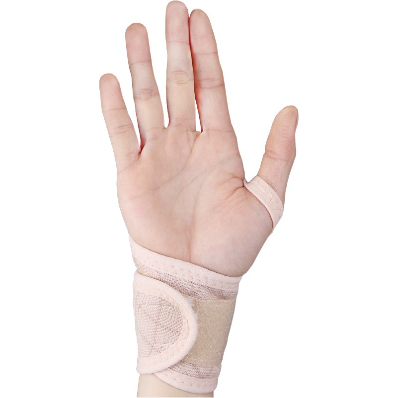 Outdoor Fitness Sports Wrist Protection Breathable Knitted Winding Fixed Pressure Protection Belt Anti-Sprain Sports Protector