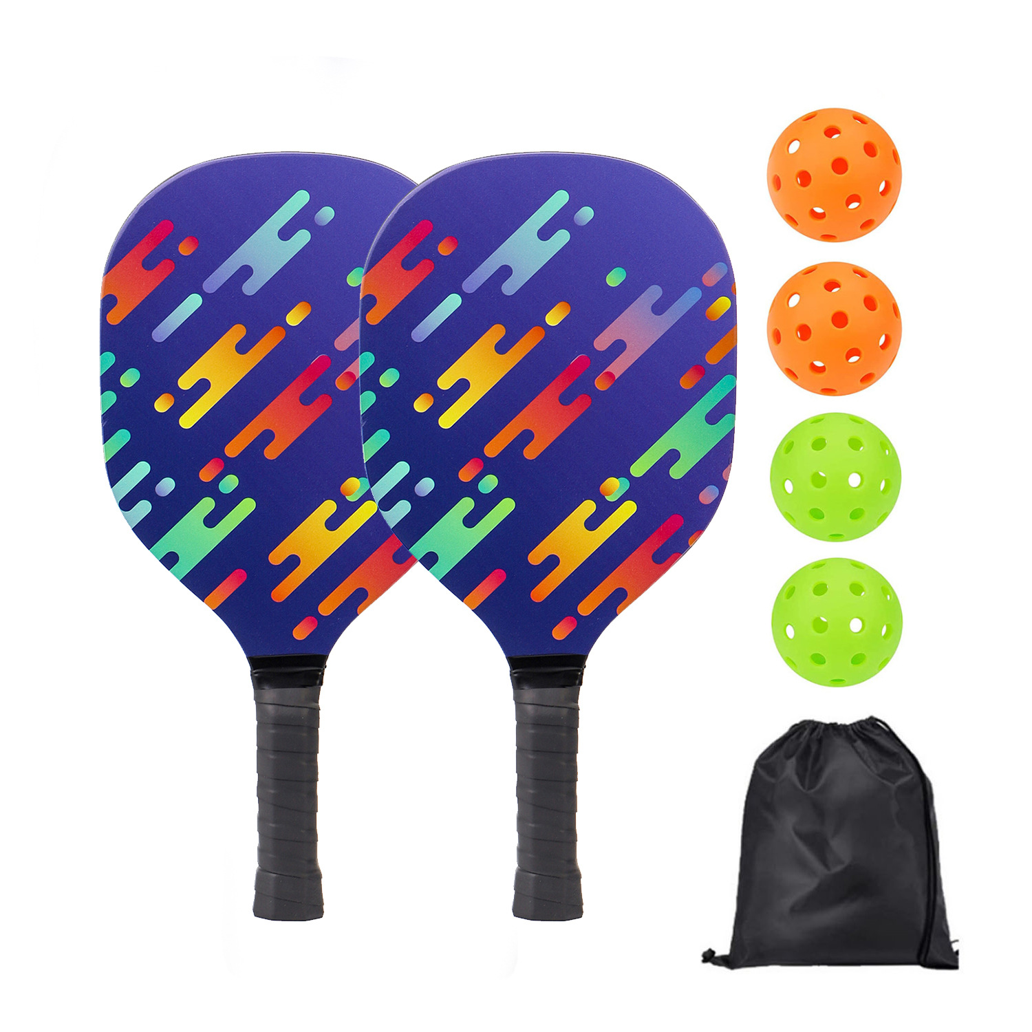 Picture of Poplar UV printing Peak ball racket set beach racket storage bag packaging Amazon cross-border explosions factory