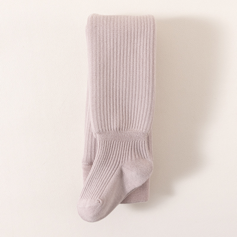 Picture of 2025 Spring and Autumn Girls' Easiest for Match Outerwear All-In-One Socks Black Velvet Thickened Leggings Warm Children's Pantyhose