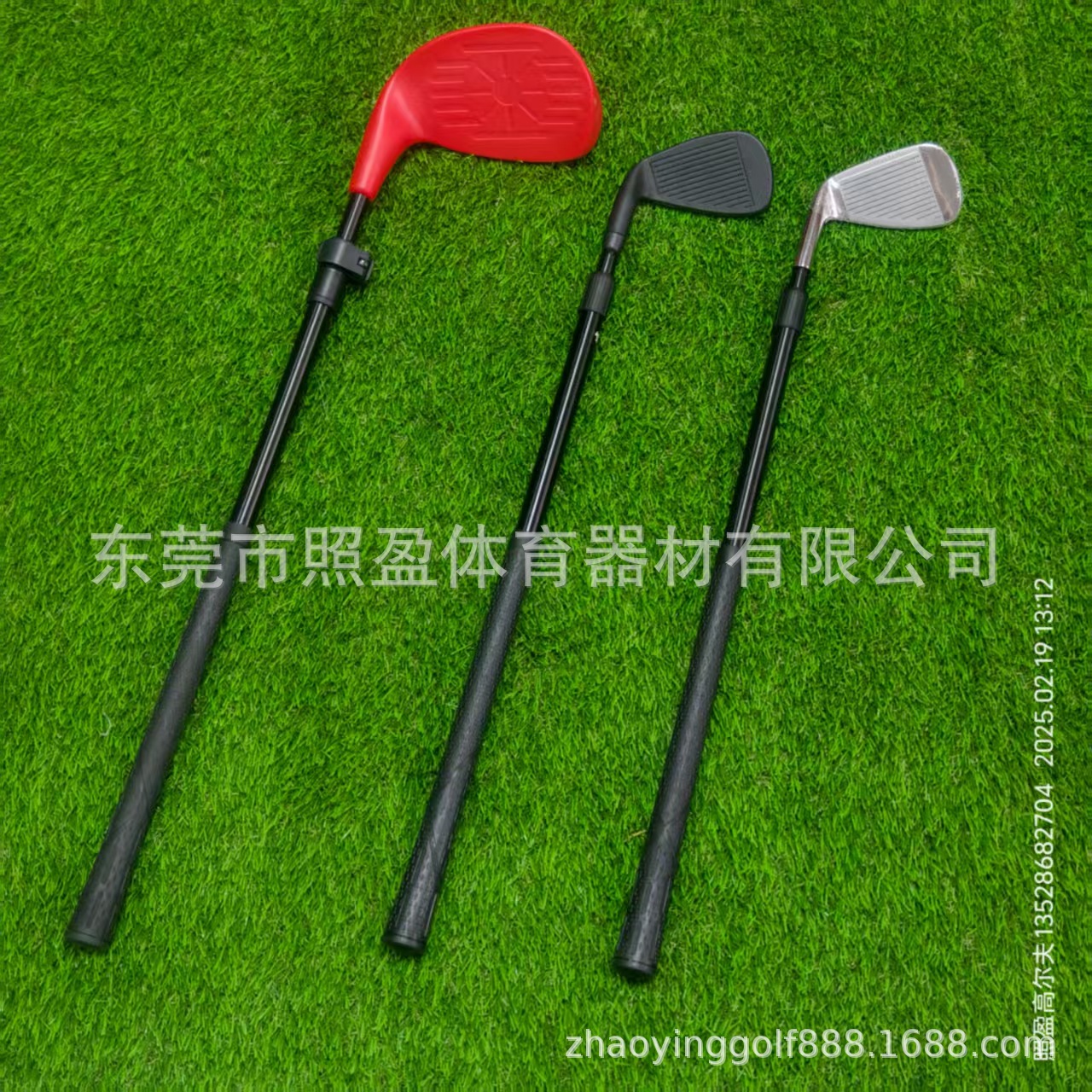 Cross-border new golf club cutting youth practice club 7 iron adjustable height