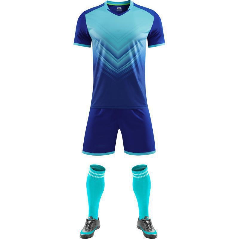 Football Uniform Shorts, Short-Sleeved Suit, Training Suit, Soft and Breathable Model, Wholesale Group Purchase, Printable Picture, Printed Number 6317