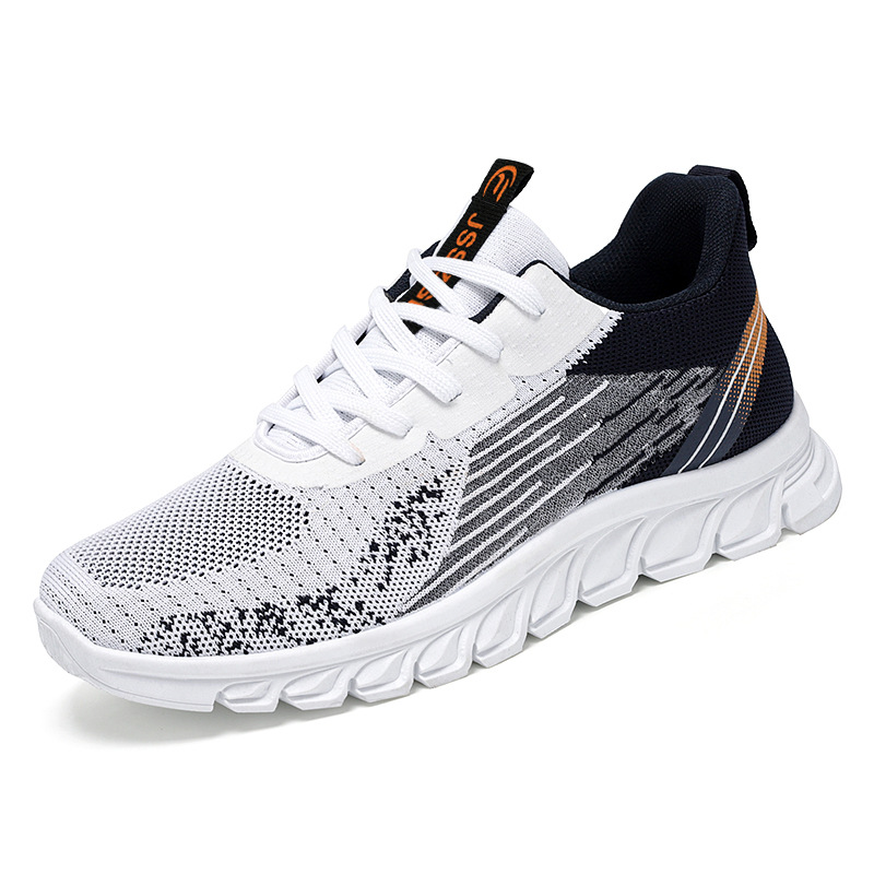 Picture of Sports Shoes for Men 2025 Summer New Export Men's Shoes One-Piece Drop-Shipping Lace-Up Running Shoes Fashion Trendy Shoes for Men