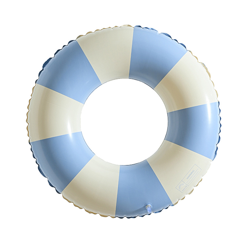 Picture of Factory wholesale thickened children's striped adult swimming ring inflatable underarm ring net red floating ring double airbag swimming ring