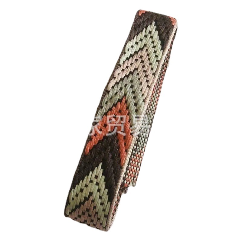 Ethnic lace jacquard ribbon ethnic minority geometric clothing accessories width 2.2CM DH-100
