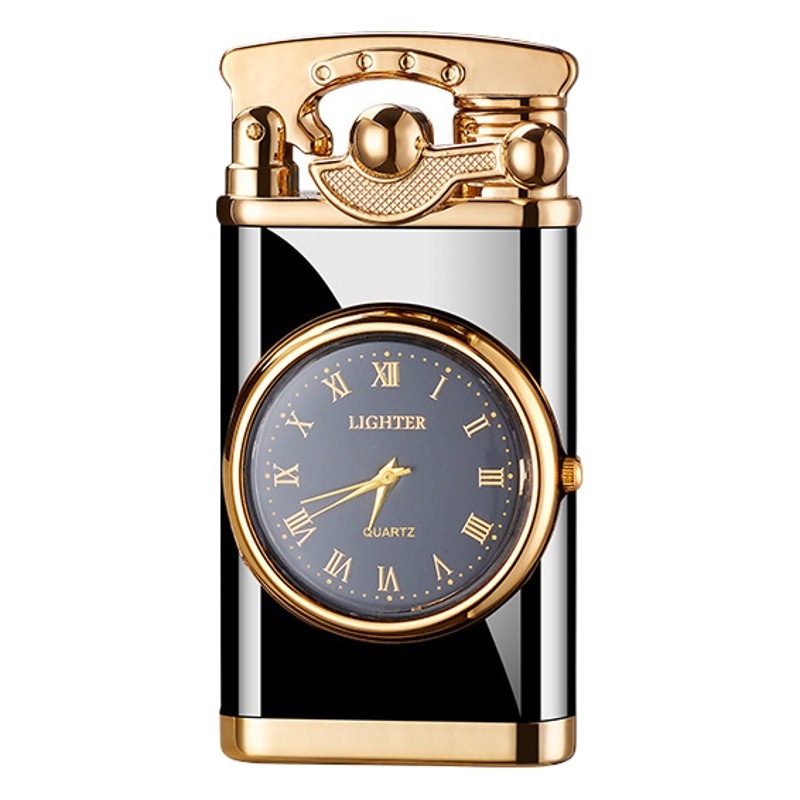 Picture of Personalized cross-border multifunctional electronic watch cigarette lighter one-in-one multi-purpose Internet celebrity men's gift lighter