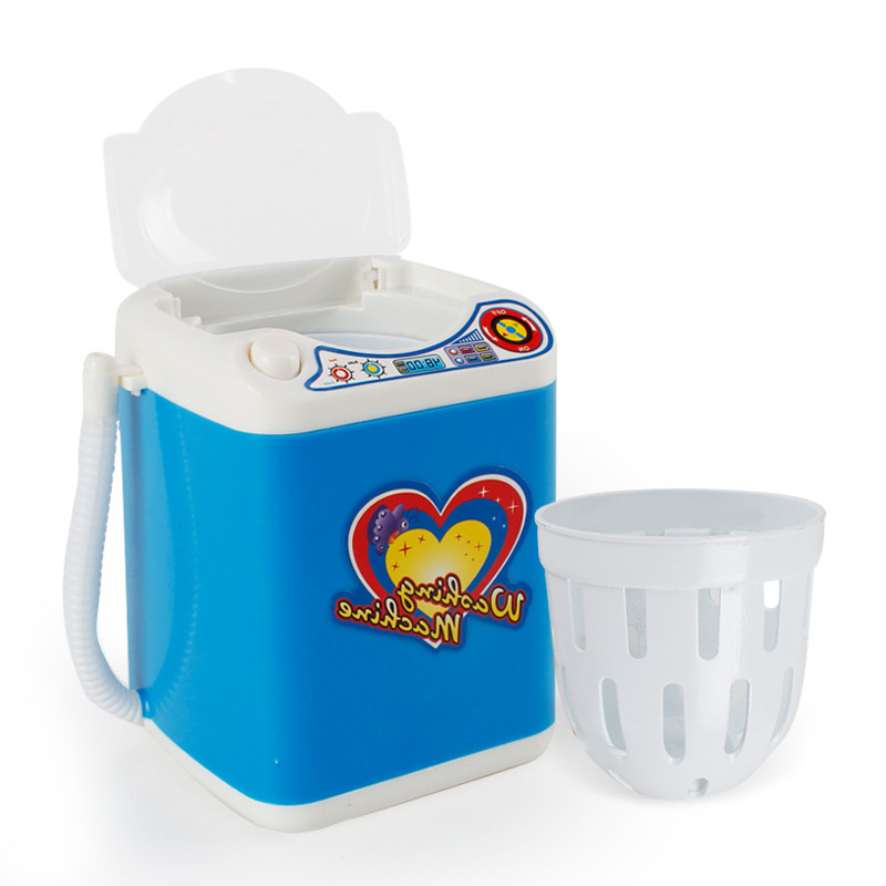 Picture of TikTok Upgraded Children's Mini Small Appliance Toy Electric Draining Basket Washing Machine Home Drying Dehydrator