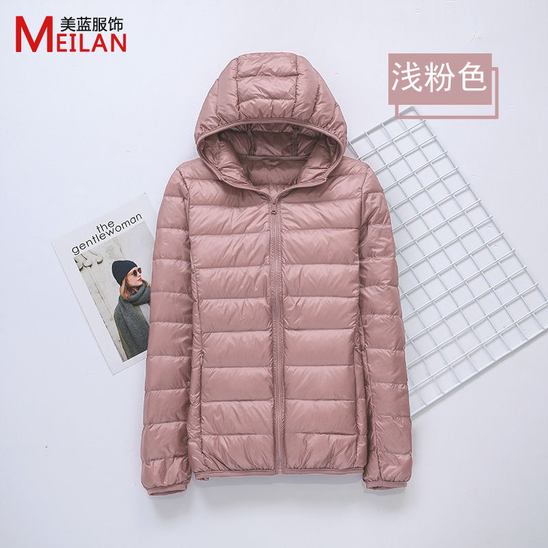 Picture of Women's down Jacket 2025 New Short Style Lightweight Thickened Warm Slim Fit Korean Style White Duck down Fashion Coat Wholesale