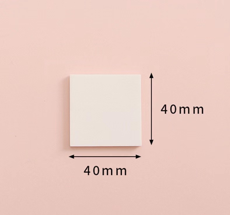 Picture of Transparent Pet Sticky Notes, Multi-Specification Index Tabs, Multi-Waterproof Sticky Notes, Easy to Tear, High Stickiness