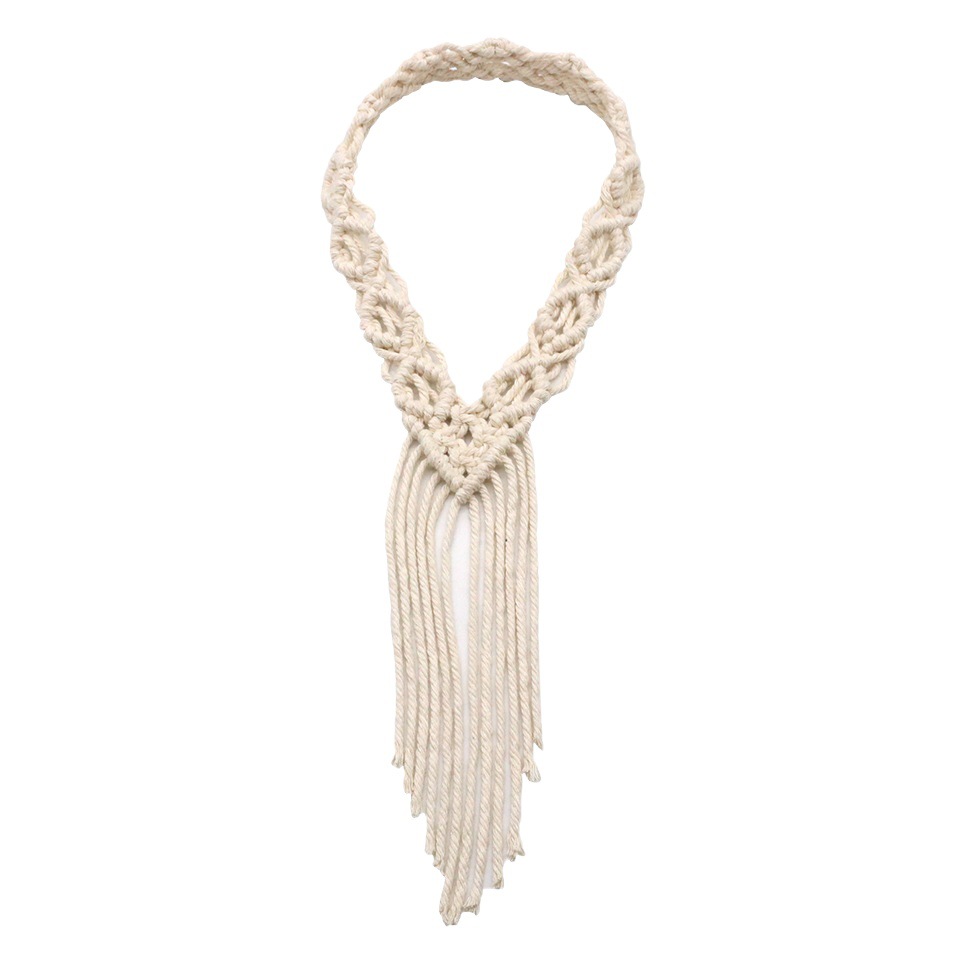 Nordic style cotton rope woven headband outdoor leisure travel hair band wedding dress headdress foreign trade new Amazon supply