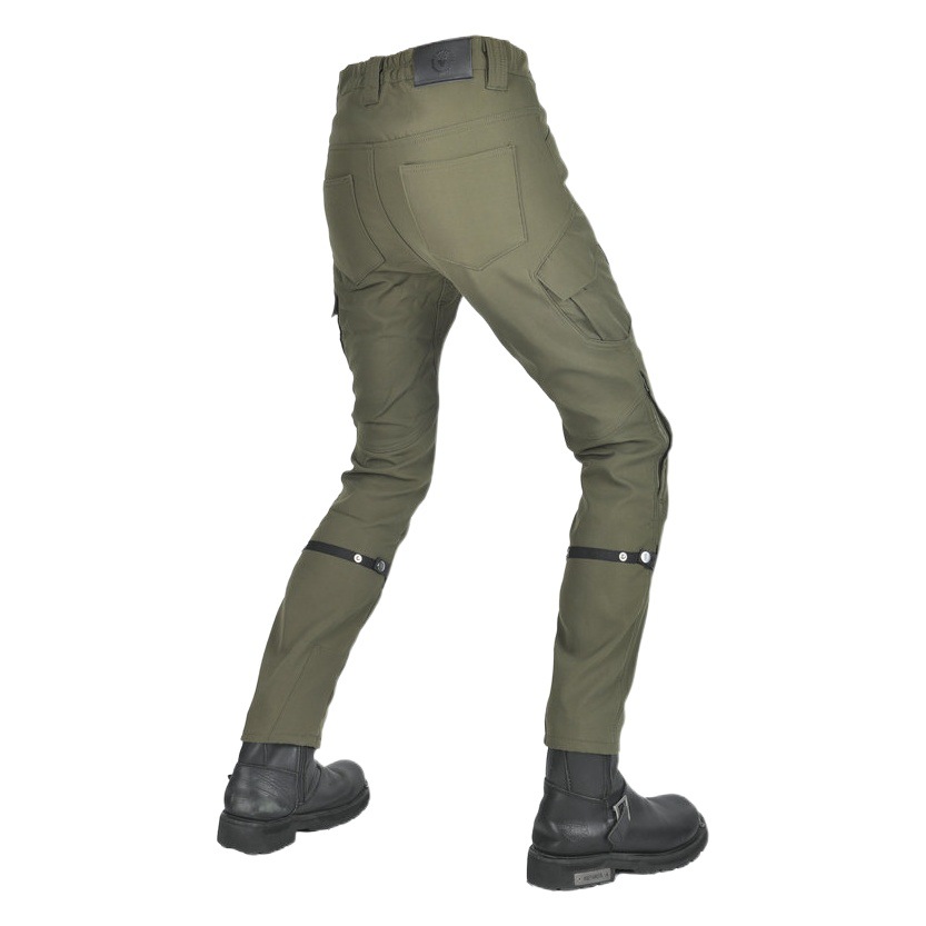 VOLERO motorcycle winter drop-resistant cycling pants waterproof fleece-lined thick windproof Army Green workwear motorcycle pants