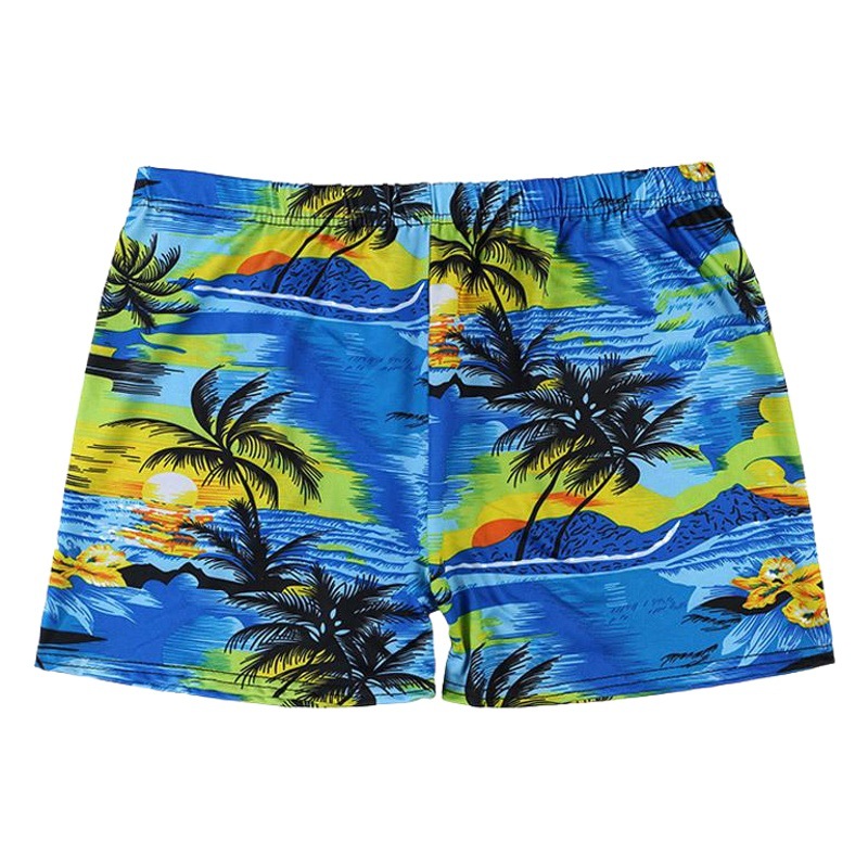 Picture of Adult Men's Swimming Trunks Comfortable Corner Shorts Plus Large Size Quick-drying Swimming Equipment Men's Swimsuit Swimming Trunks