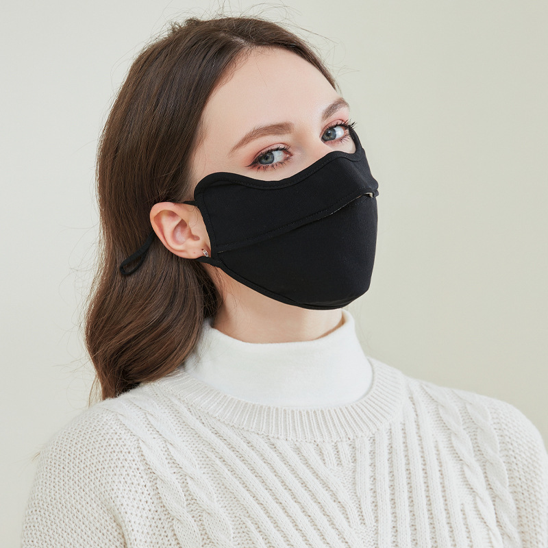 Picture of New 5D cartilage support three-dimensional sunscreen mask anti-ultraviolet breathable ice silk cool sense sunshade outdoor