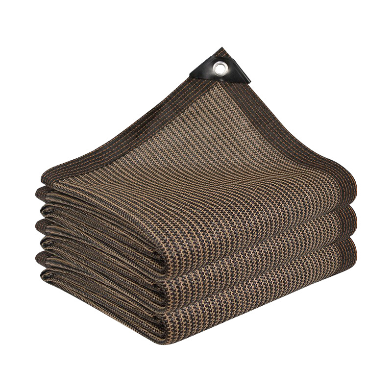Picture of Sunshade net edging perforated sunscreen net outdoor canopy balcony privacy net roof insulation net four corners sunshade sail
