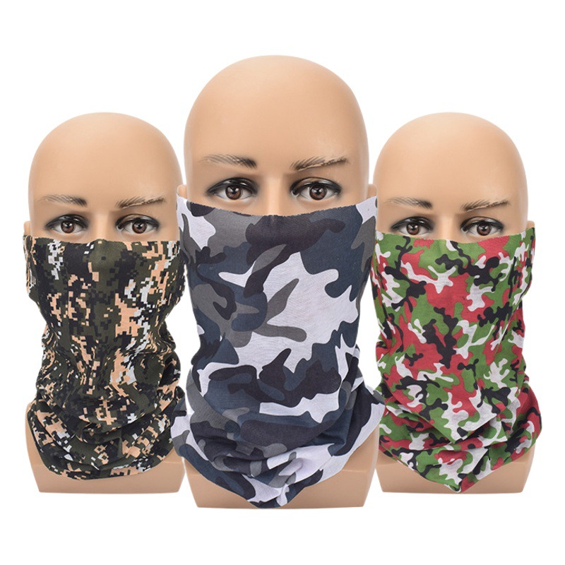 Picture of Breathable Sun Protection Mask, Magic Headscarf, Neck Scarf, Outdoor Fishing Versatile Face Scarf, Neck Cover, Cycling Sports Headgear