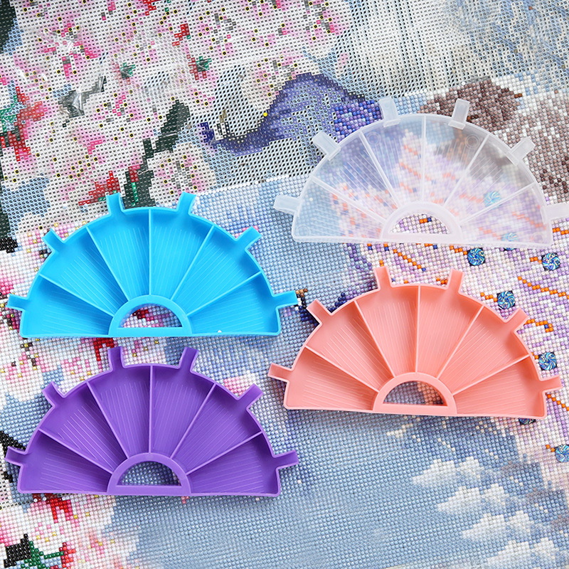 Picture of Diamond painting new multi-function drill plate DIY point drill pen Diamond storage tray diamond embroidery screen drill plate tool