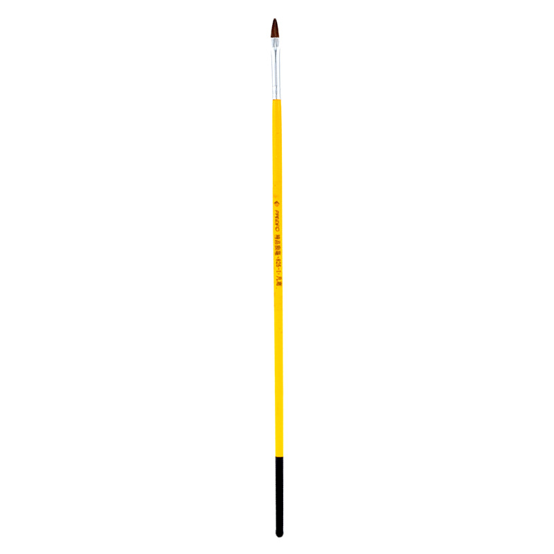 Picture of Wolf brush oil brush 6 sets of watercolor acrylic flat brush art painting tools gouache paint brush