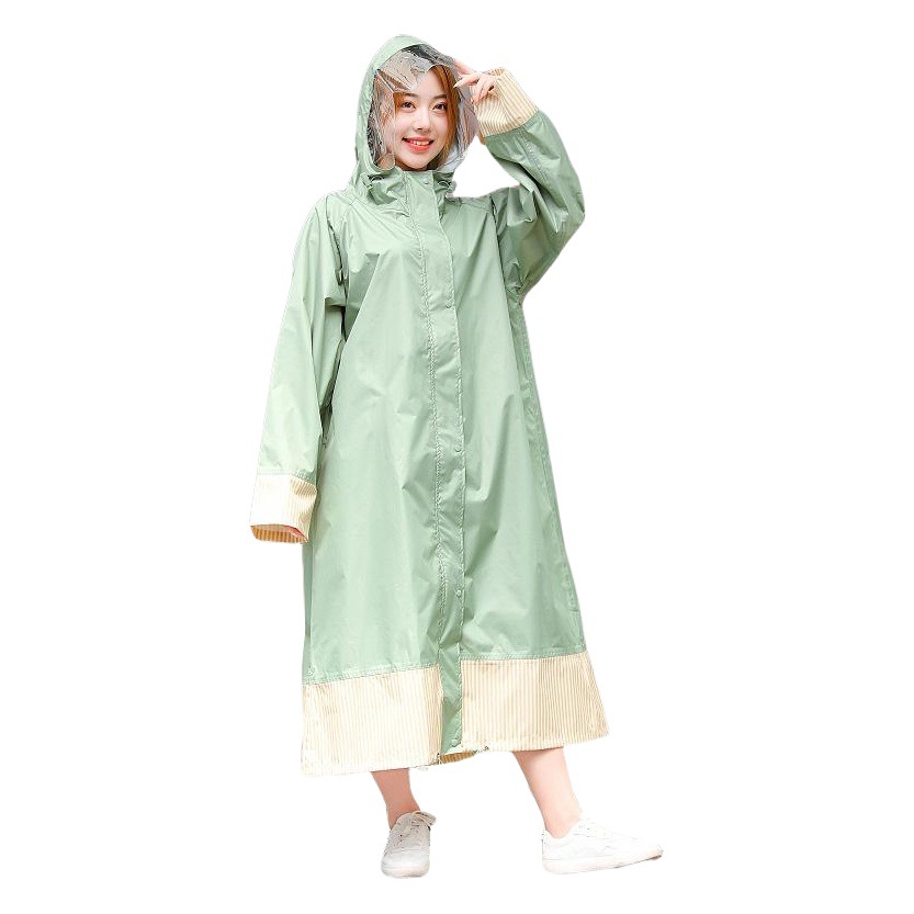High-Quality Fashionable Adult Raincoat for Outdoor Travel, Long Hiking, Heavy Rainproof