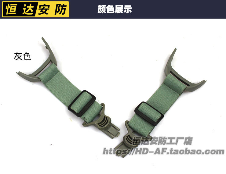 Picture of FAST Locust goggles retrofit with Locust rail strap track strap FAST Mickey rail accessories