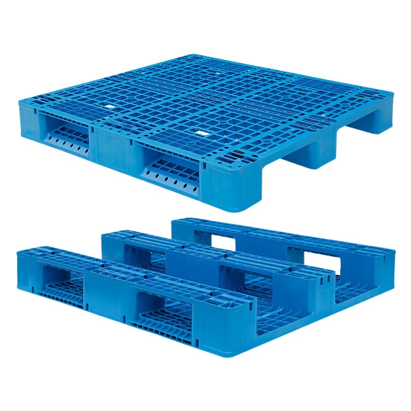 Grid Sichuan word plastic pallet forklift pallet plastic pad warehouse board moisture-proof pad warehouse floor mat for factory use