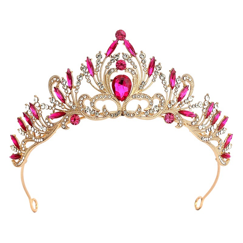 Bridal Crown Headwear 2024 Boutique Eighteen Years Old Adult Ceremony Princess Girlfriend Gift Birthday Internet Celebrant Rhinestone Crown
