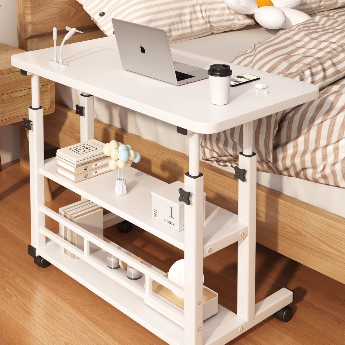 Bedside Table Removable Lift Computer Desk Student Simple Desk Bedroom Home Bed Study Table Office Desk