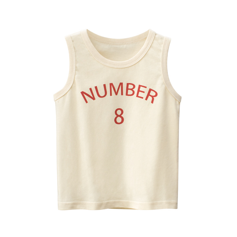 Picture of 27Kids Trendy Brand Kidsren's Clothing 2025 Summer New Wholesale Kidsren's Vest Baby Clothes Sleeveless One Piece Consignment
