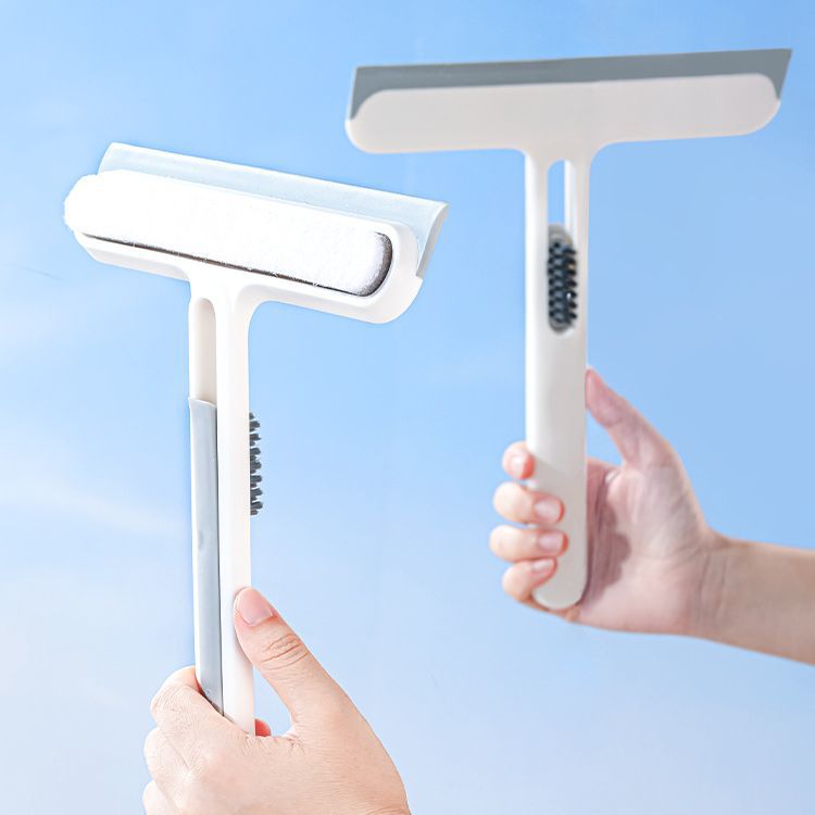Glass cleaning artifact household window cleaning brush mirror bathroom special wiper double-sided cleaning cleaning tool