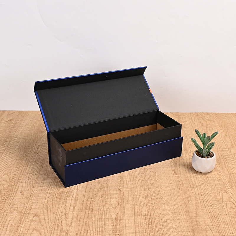 Picture of High-End Wine Gift Box, Custom-Made Special Paper Red Wine Packaging Box, Custom-Made Thickeneded Outer Packaging Wine Paper Box