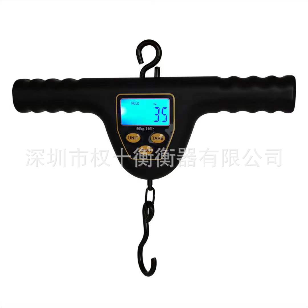 Supply Foreign Trade Company Cross-Border E-Commerce Digital Satchel Scale Fishing Scale Fishing Gear Scale Fish Control Device 50kg Warranty