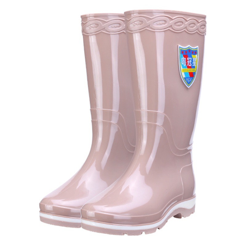 2025 new kitchen waterproof high boots women non-slip wear-resistant adult cleaning work water shoes women