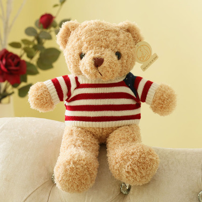 Picture of Sweater Teddy Bear Hug Bear Doll Plush Toy Bear Pillow Doll Wedding Gift Cute
