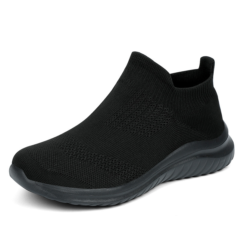 Picture of Cross-border plus size Men's Shoes Flying Mesh Sports Casual Shoes Leg Lazy Socks Shoes Couple's Light Running Shoes for Women