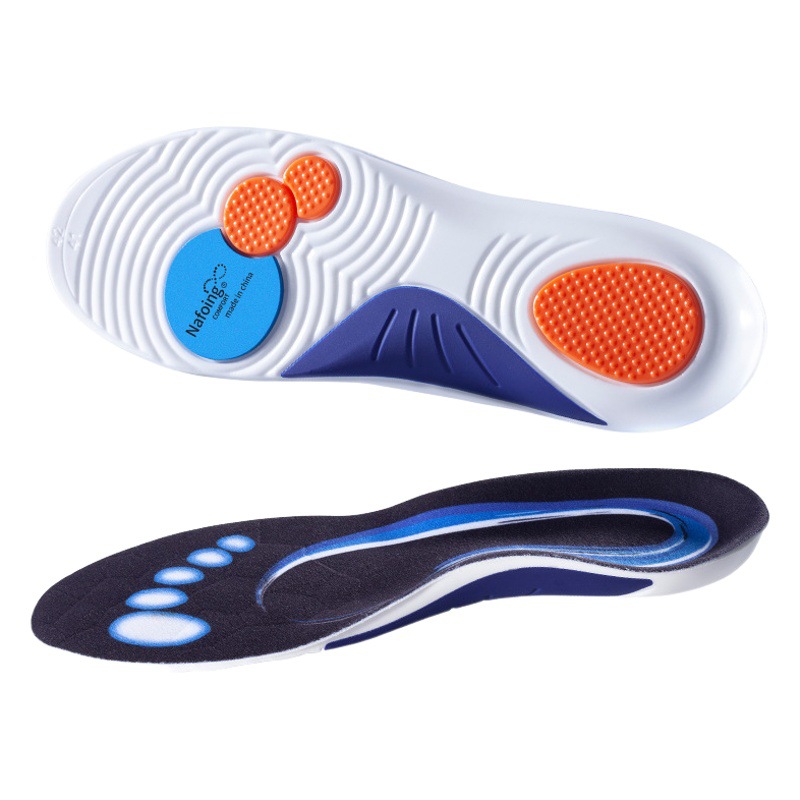 Flat Foot Correction Insole Men's Summer Sports Shock-Absorbing Arch Support Women's Foot Pad Leg Type Orthopedic Insole Wholesale