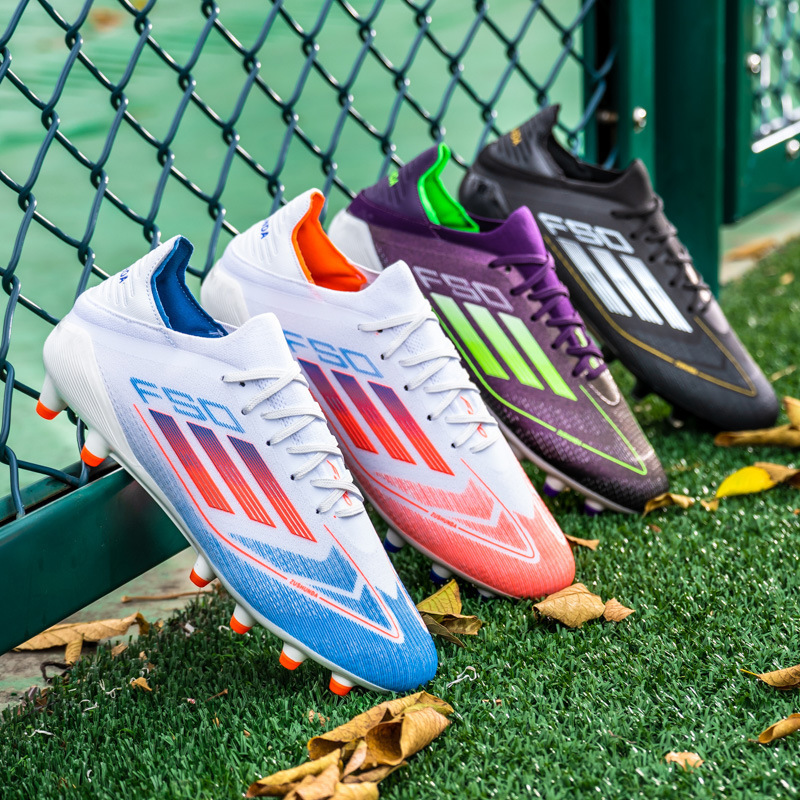 European Cup F50 New Football Shoes Men's Low-top AG Spikes TF Broken Nails Children's Professional Training Sports Shoes