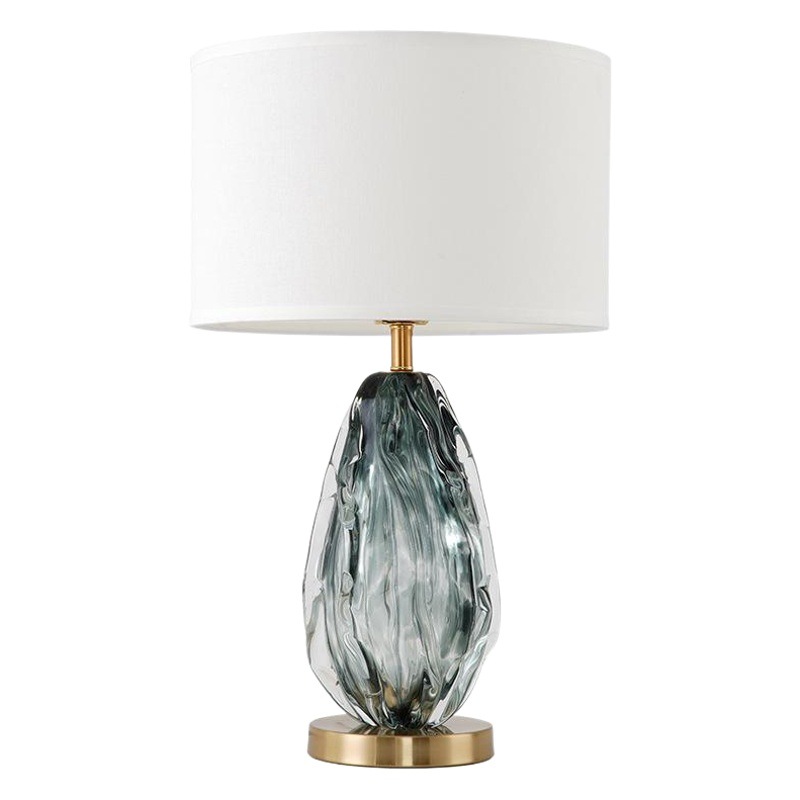 Table Lamp Post-modern Light Luxury Simple American Style Bedroom Bedside Table Lamp Glazed Lamps Study Living Room Designer Table Lamp