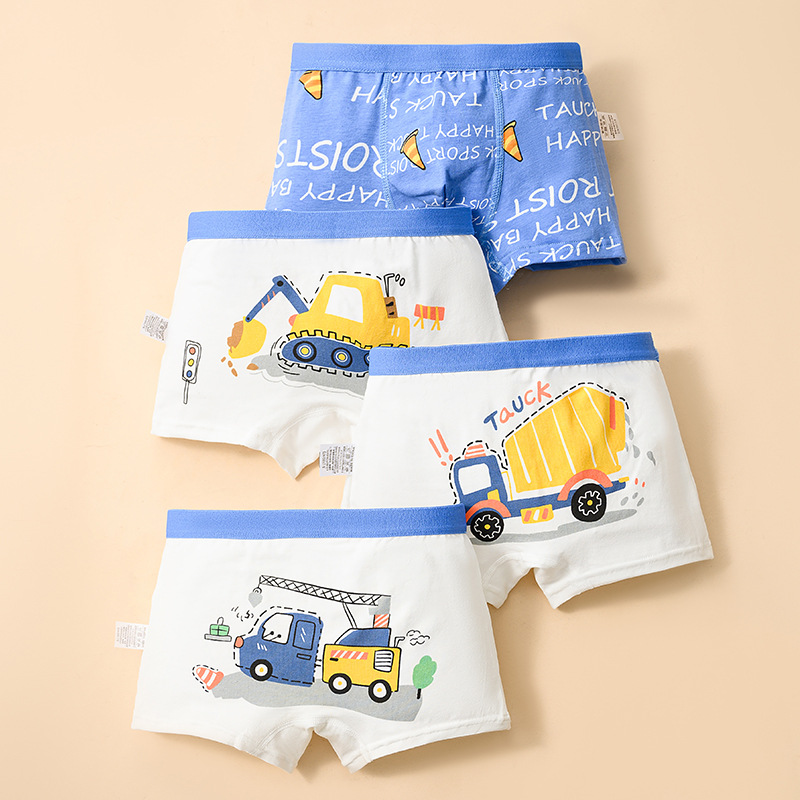 Picture of New Class A combed cotton boys' underwear cotton children's underwear boxer shorts baby boxer shorts children's shorts