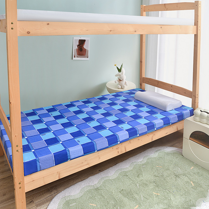 Picture of Student Dormitory Mattress Thick Cushion 1.2 m Dormitory Single Memory Sponge High Resilience Hard Cotton for School