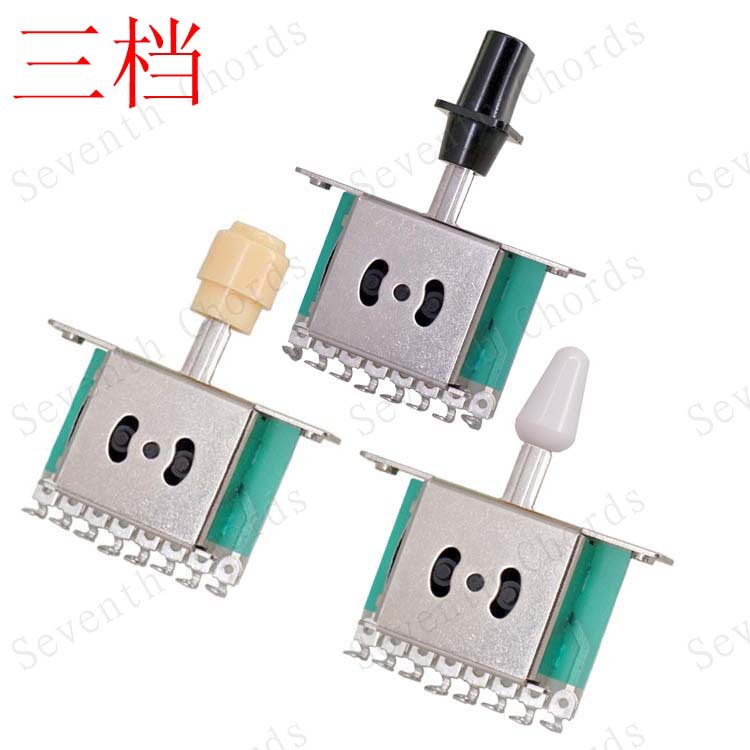 TL electric guitar switch gear three-gear tone color conversion switch three-gear switch three-gear switch switch gear dial switch