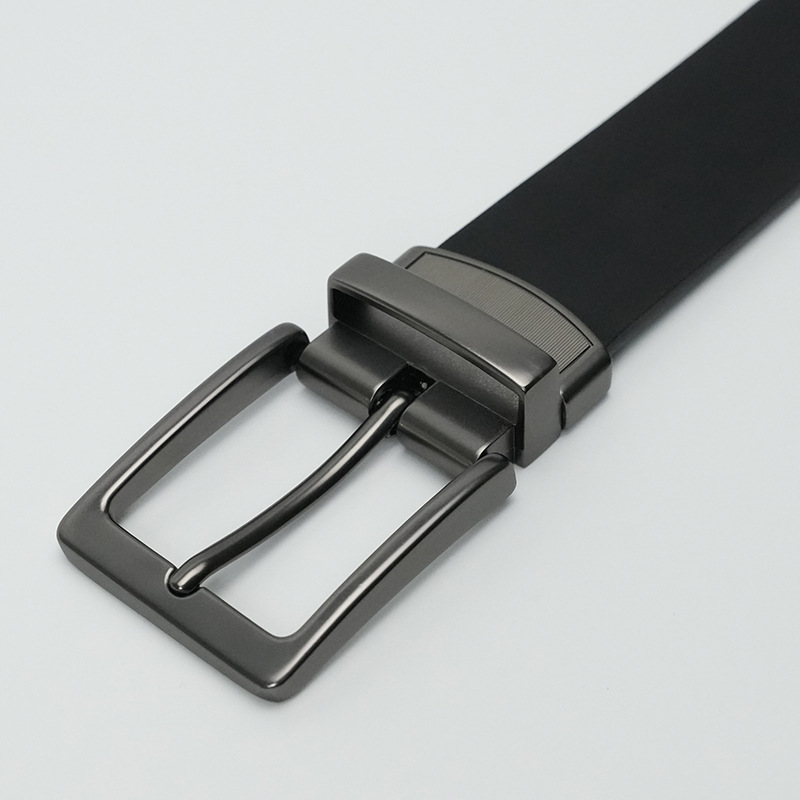 New men's pin buckle belt rotating dual-purpose pin buckle belt cross-border best selling casual pants belt manufacturers in stock wholesale