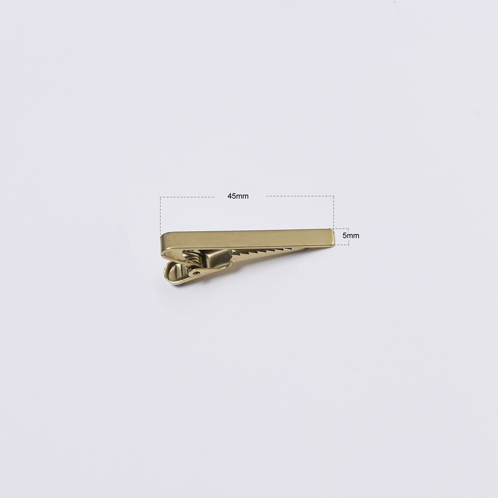 Picture of Yagein Tie Clip Customization Stainless Steel Tie Clip Customization Men's Business Formal Logo Tie Clip Customization