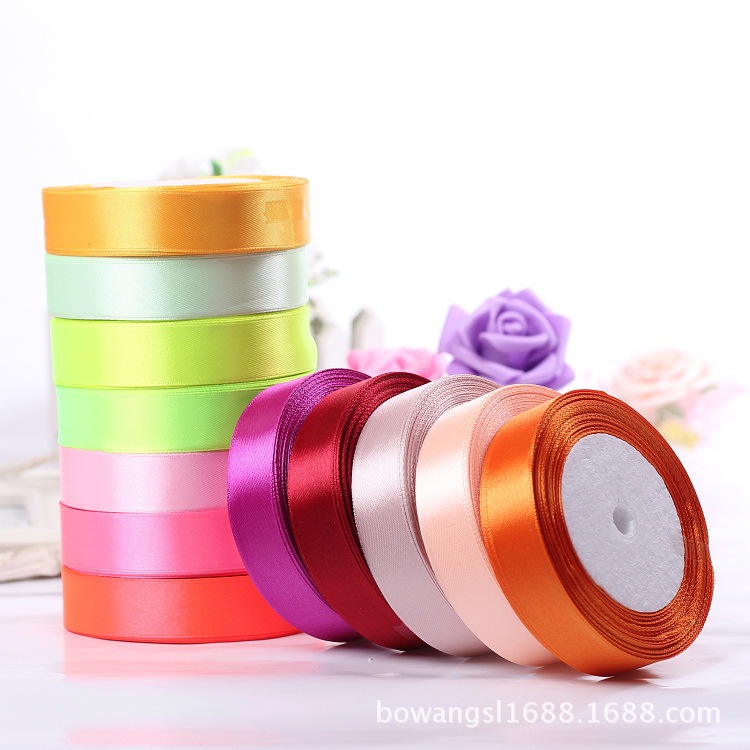 Picture of Spot wholesale 2cm ribbon gift flower cake baking decoration ribbon diy ribbon multicolor clothing accessories
