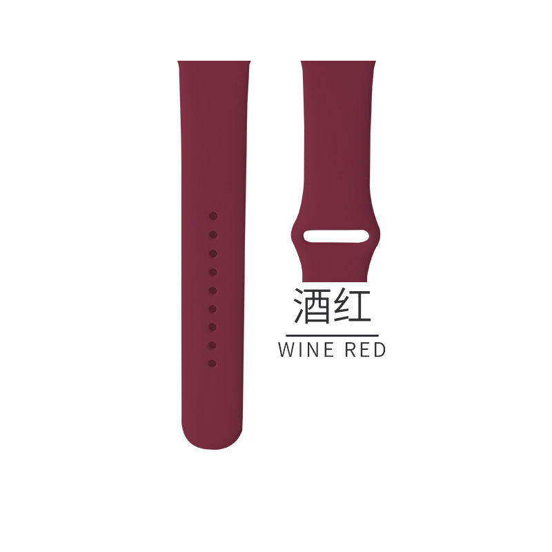 Picture of For AppleWatch Apple Silicone Strap iwatch1-9/SE Smart Watch Classic Sport Strap