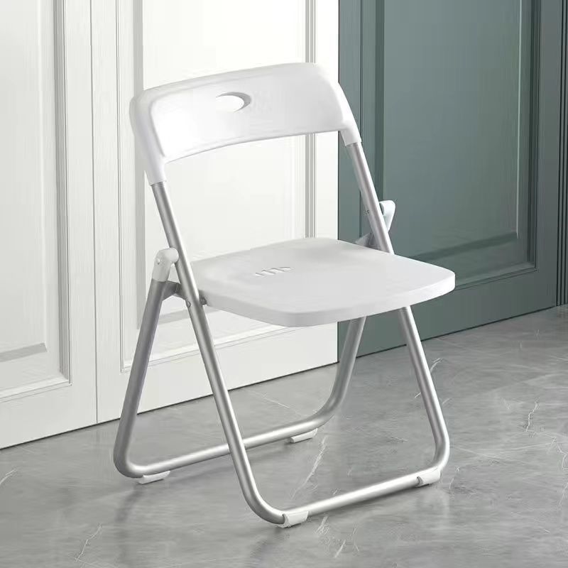 Picture of Simple stool, back chair, home folding chair, portable computer chair, training conference chair, dining chair, dormitory office chair