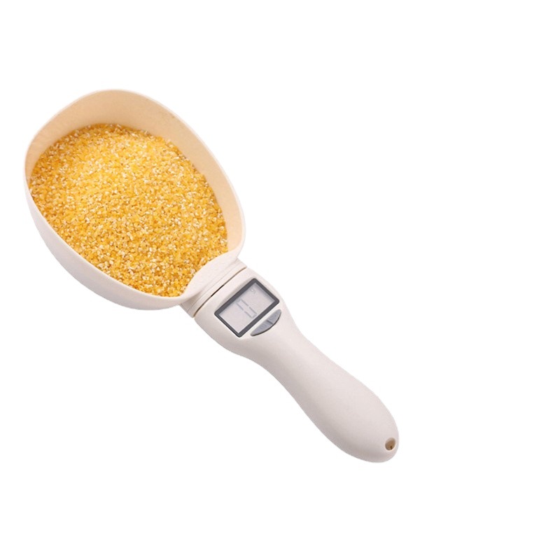 Picture of Pet measuring cup cat food dog food electronic scale feeding measuring spoon scale shovel scientific feeding 800g/1g spoon scale