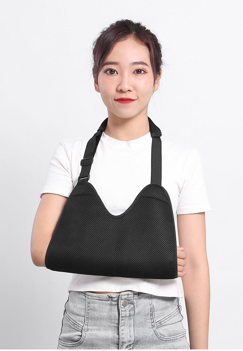 Picture of Wholesale anti-teller type forearm sling wristband fracture arm sling forearm sling breathable neck and shoulder wrist rest fixing belt
