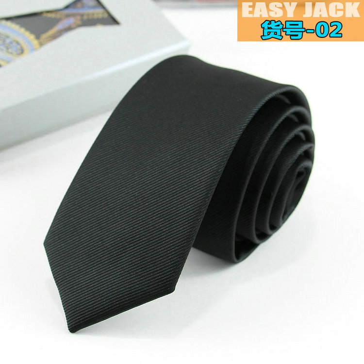Picture of Men's tie Korean narrow fashion Wedding groom best man casual tie 6cm business professional collar fittest wholesale