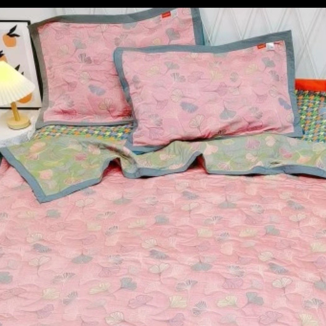 Picture of Wholesale new combed cotton fine sand gauze towel blanket soybean fiber blanket spring and summer single double autumn and winter leisure blanket