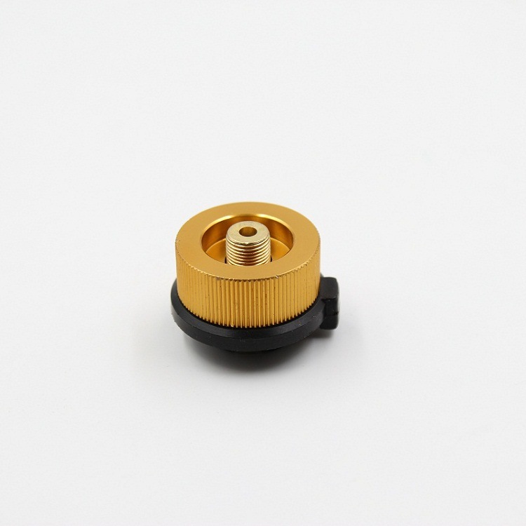 Camping stove head conversion head gas tank converter long flat gas tank conversion connector outdoor gas lamp stove head ADPATER
